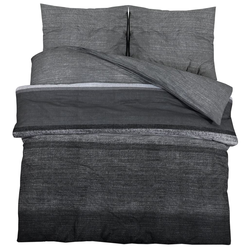 Sada přesun Vidaxl Druvet 260x220 cm Cotton Dark Grey