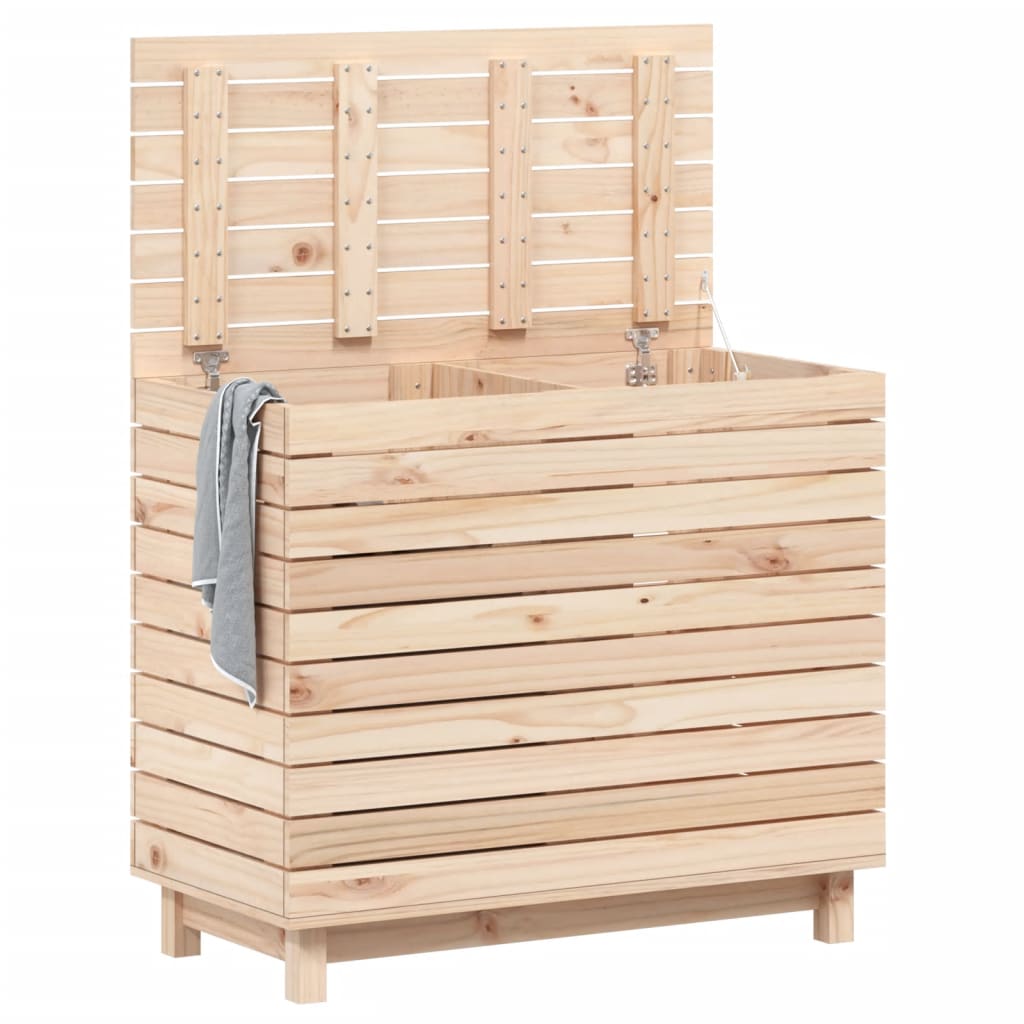 Vidaxl Basket 88.5x44x76 cm Pine solide