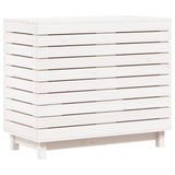 Vidaxl Basket 88.5x44x76 cm Pine solide blanc