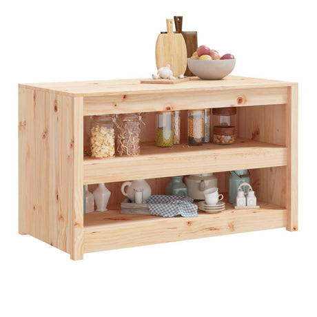 Vidaxl keukenkast voor buiten meppel 106x55x64 cm massief grenenhout