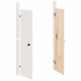 Vidaxl kastdeurtjes voor buitenkeuken meppel 2 st 50x9x82 cm grenenhout wit