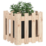 Vidaxl Plantter mat futtis 40x40x40 cm feste Pinien