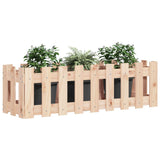 Vidaxl Planter opgeworf mat futtis 100x30X30 cm Pin-Holz