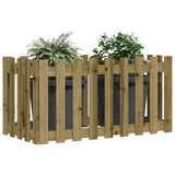 Vidaxl Planter Inssenté HEK Design 100x50x70 cm Bois imprégné