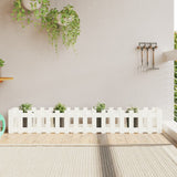 Vidaxl Plantador Insent HEK Design 200x30x30 cm Pine With White