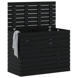 Vidaxl Basket 88.5x44x66 cm Pine solide noir