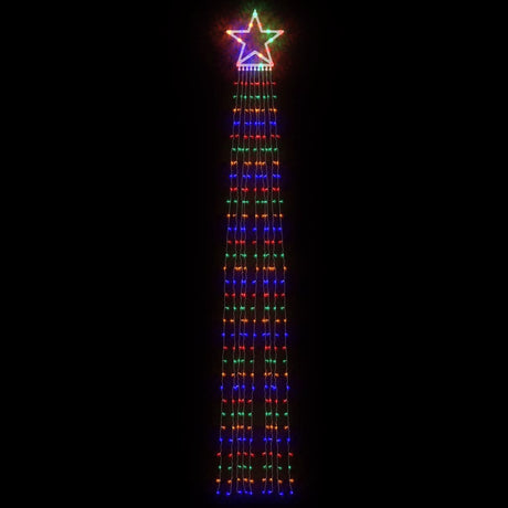 Vidaxl kerstboomverlichting 320 kleurrijke led's 375 cm