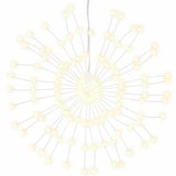 Vidaxl kerstverlichting vuurwerk 4 st 140 warmwitte led's 17 cm