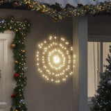 Vidaxl kerstverlichting vuurwerk 4 st 140 warmwitte led's 17 cm