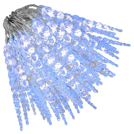 Vidaxl kerstverlichting ijspegels 200 blauwe led's 20 m acryl pvc