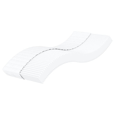 Vidaxl schuimmatras hardheid h2 h3 90x190 cm wit
