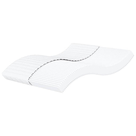 Vidaxl schuimmatras hardheid h2 h3 180x200 cm wit