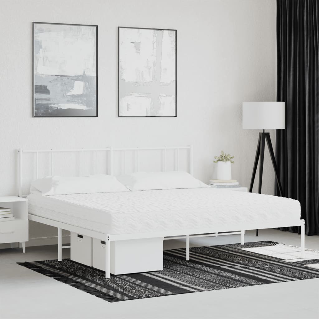 Vidaxl schuimmatras hardheid h2 h3 200x200 cm wit