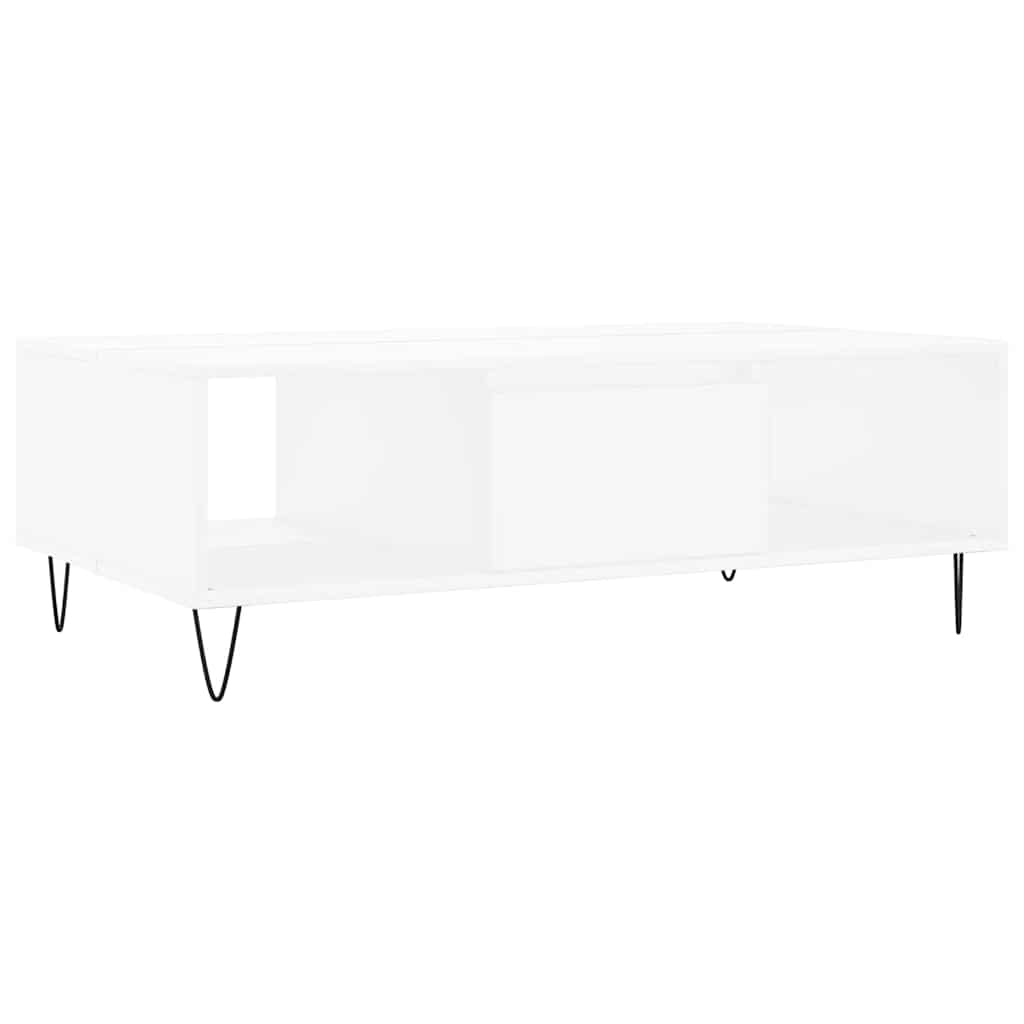 Vidaxl salontafel 104x60x35 cm bewerkt hout wit