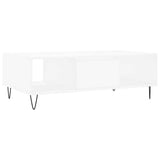 Vidaxl salontafel 104x60x35 cm bewerkt hout wit