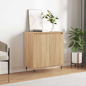Vidaxl dressoir 60x35x70 cm bewerkt hout sonoma eikenkleurig