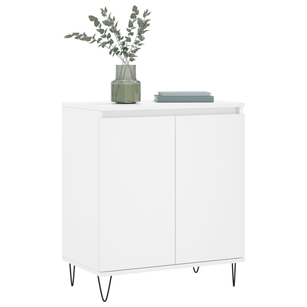 Vidaxl dressoir 60x35x70 cm bewerkt hout wit