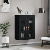 Vidaxl wandkast 69,5x34x90 cm zwart
