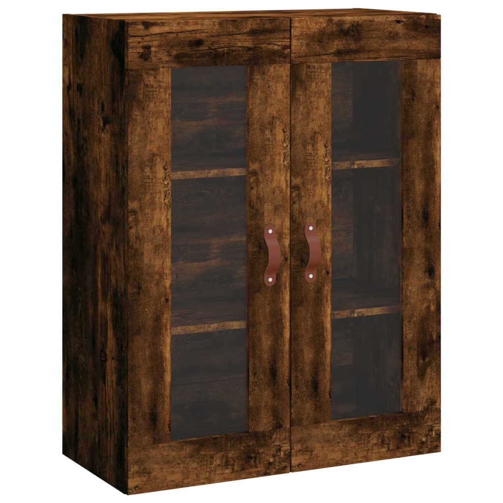 Vidaxl wandkast 69,5x34x90 cm gerookt eikenkleurig