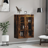 Vidaxl wandkast 69,5x34x90 cm gerookt eikenkleurig