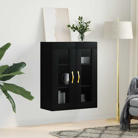 Vidaxl bovenkast 69,5x34x90 cm zwart