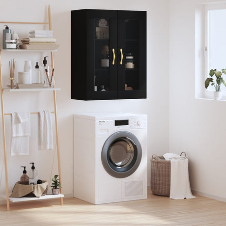 Vidaxl bovenkast 69,5x34x90 cm zwart