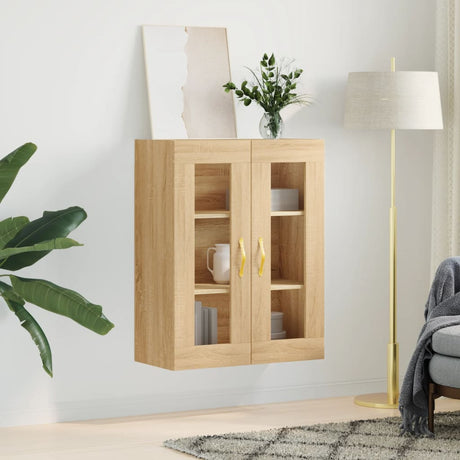 Vidaxl bovenkast 69,5x34x90 cm sonoma eikenkleurig