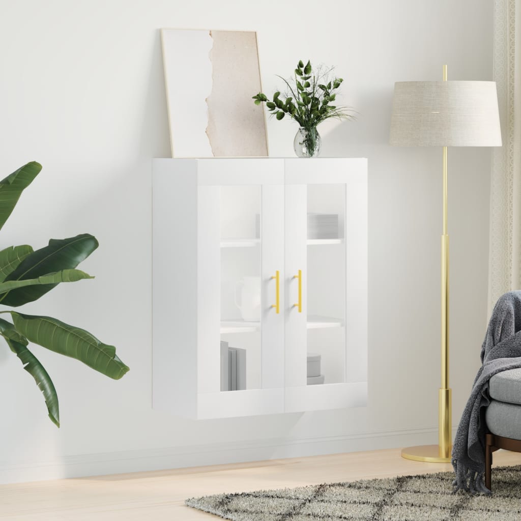 Vidaxl wandkast 69,5x34x90 cm wit