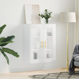 Vidaxl wandkast 69,5x34x90 cm wit