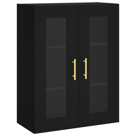Vidaxl wandkast 69,5x34x90 cm zwart