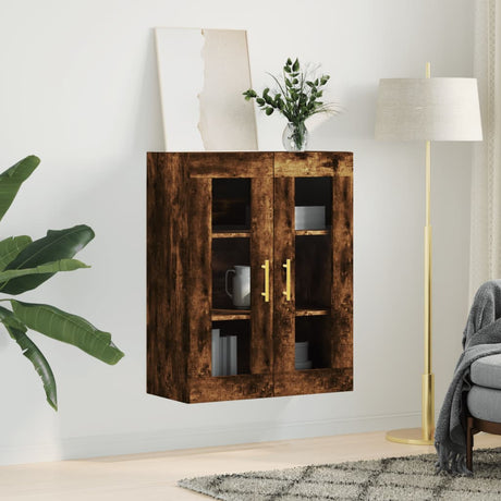 Vidaxl bovenkast 69,5x34x90 cm gerookt eikenkleurig