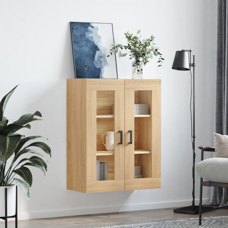 Vidaxl bovenkast 69,5x34x90 cm sonoma eikenkleurig
