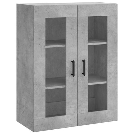 Vidaxl wandkast 69,5x34x90 cm betongrijs