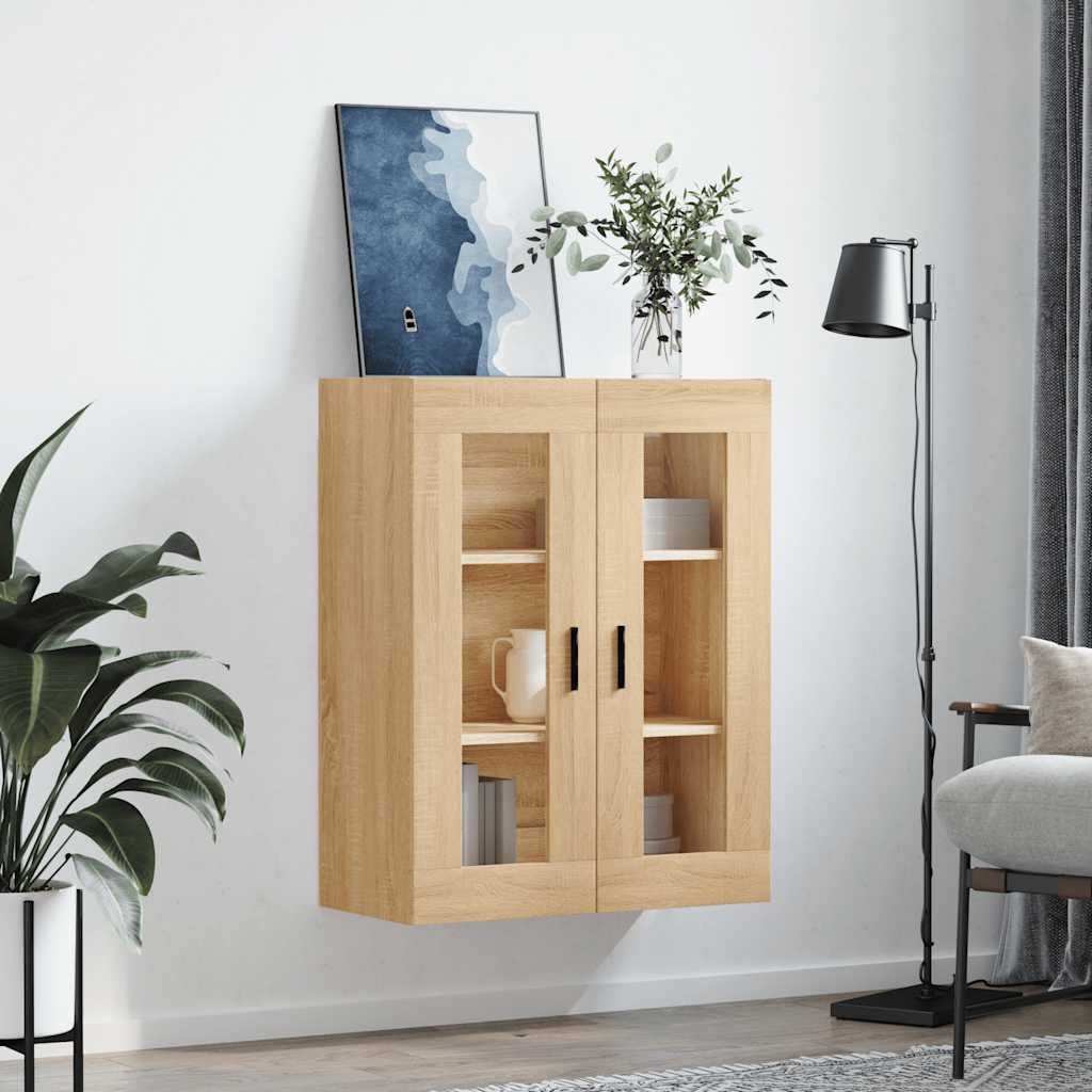 Vidaxl bovenkast 69,5x34x90 cm sonoma eikenkleurig