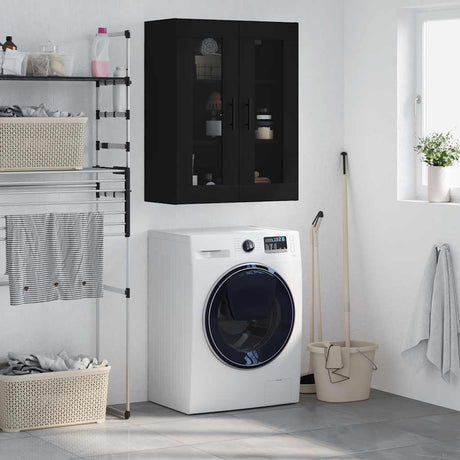 Vidaxl bovenkast 69,5x34x90 cm zwart