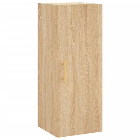 Vidaxl bovenkast 34,5x34x90 cm sonoma eikenkleurig
