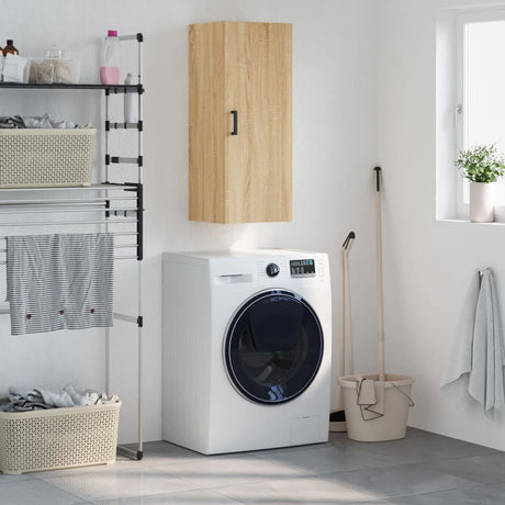 Vidaxl bovenkast 34,5x34x90 cm sonoma eikenkleurig