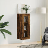 Vidaxl bovenkast 34,5x34x90 cm gerookt eikenkleurig