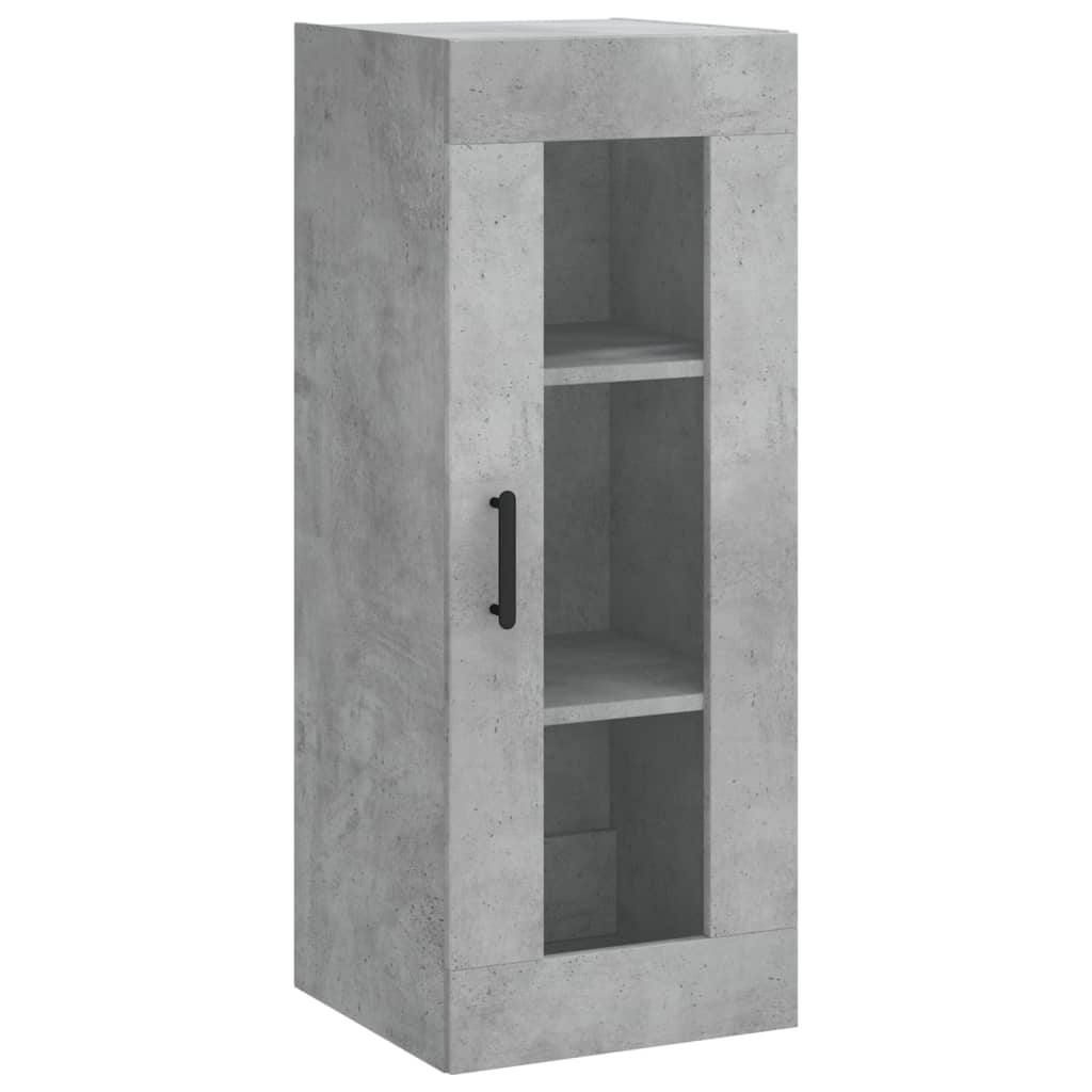 Vidaxl wandkast 34,5x34x90 cm betongrijs