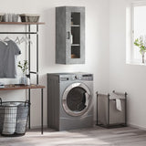 Vidaxl wandkast 34,5x34x90 cm betongrijs