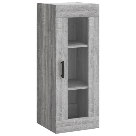 Vidaxl wandkast 34,5x34x90 cm grijs sonoma eikenkleurig