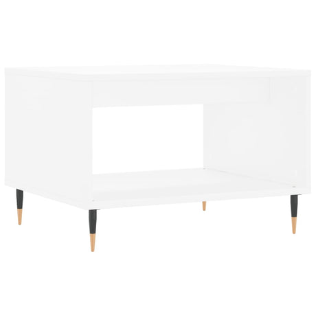 Vidaxl salontafel 60x50x40 cm bewerkt hout wit