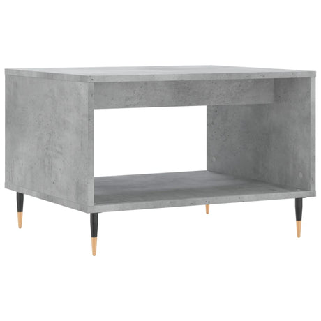 Vidaxl salontafel 60x50x40 cm bewerkt hout betongrijs
