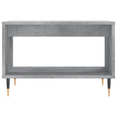 Vidaxl salontafel 60x50x40 cm bewerkt hout betongrijs