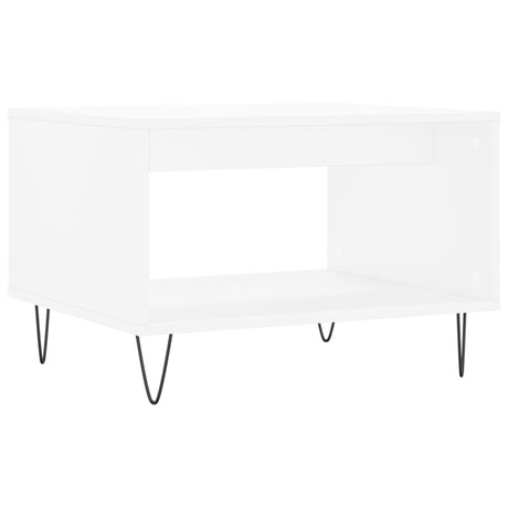 Vidaxl salontafel 60x50x40 cm bewerkt hout wit