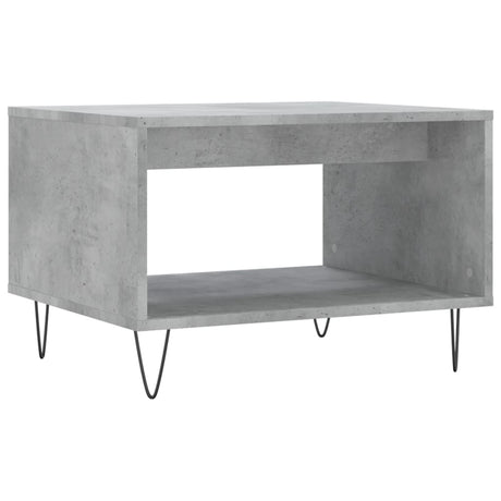 Vidaxl salontafel 60x50x40 cm bewerkt hout betongrijs