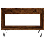 Vidaxl salontafel 60x50x40 cm bewerkt hout gerookt eikenkleurig