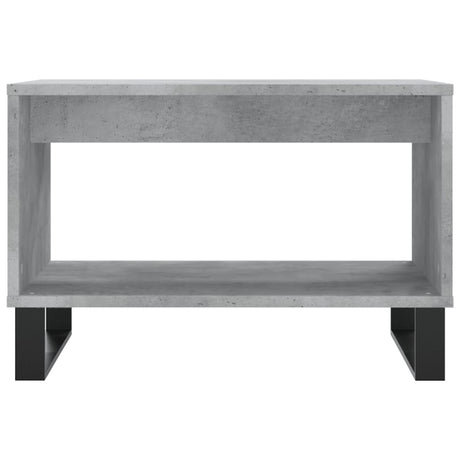 Vidaxl salontafel 60x50x40 cm bewerkt hout betongrijs