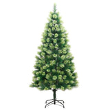 VidaXL Kunstkerstboom met scharnieren en standaard 120 cm