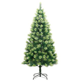 Vidaxl Kunstkerstboom med hengsler og standard 150 cm